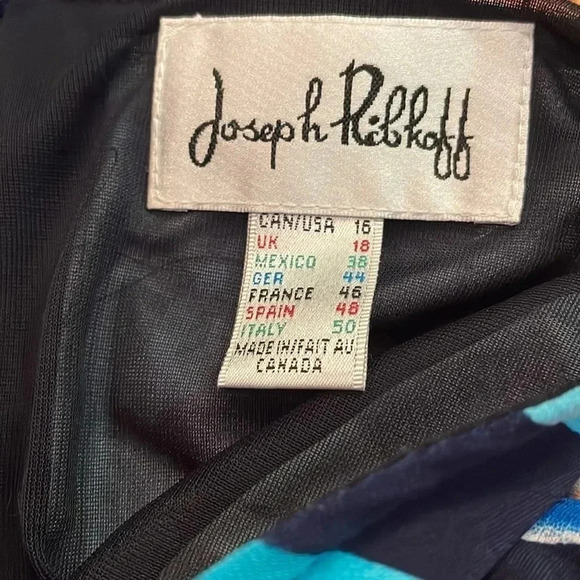 Joseph Ribkoff DayLily MIDI  Dress Size 15 - Picture 8 of 8